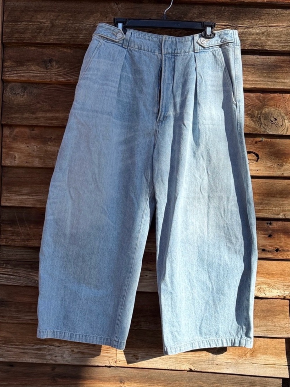 Citizens Of Humanity Light Blue Wide Leg Jeans